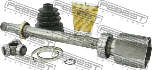 Febest 2411-FLUERH - Csuklókészlet, hajtótengely www.parts5.com