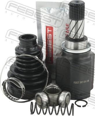 Febest 2411-SANIIRH - Шарнирный комплект, ШРУС, приводной вал www.parts5.com