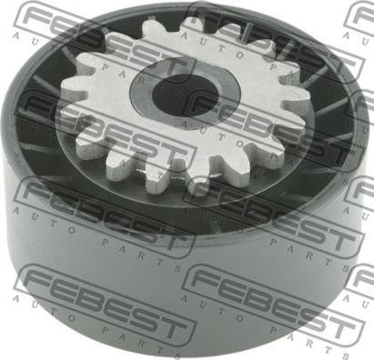 Febest 2487-CLI - Rola ghidare / conducere, curea transmisie parts5.com