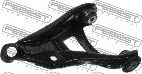 Febest 2424-KANLH - Рычаг подвески колеса www.parts5.com