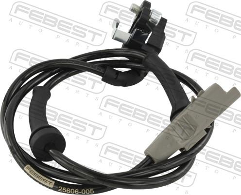 Febest 25606-005 - Sensor, wheel speed www.parts5.com