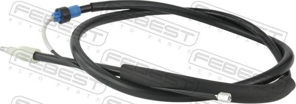 Febest 25100-MFDRUMLH - Cablu, frana de parcare www.parts5.com