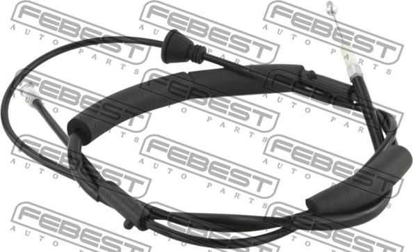 Febest 25101-BOXIII - Cablu, capota motor www.parts5.com