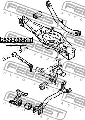 Febest 2529-002-KIT - Camber Correction Screw www.parts5.com