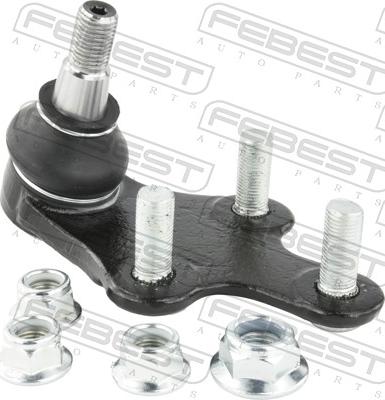 Febest 2520-B78F - Zvislý / nosný čap www.parts5.com