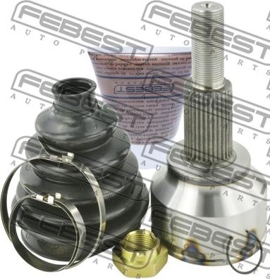 Febest 2010-JOURR - Joint Kit, drive shaft www.parts5.com