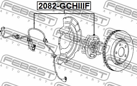 Febest 2082-GCHIIIF - Rattarumm www.parts5.com