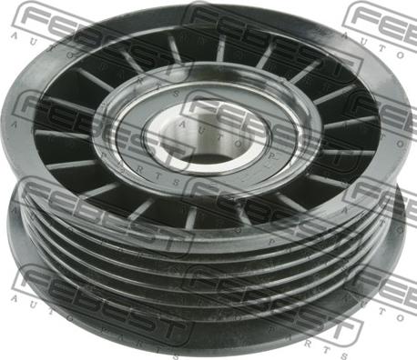 Febest 2087-KJ - Deflection / Guide Pulley, v-ribbed belt www.parts5.com