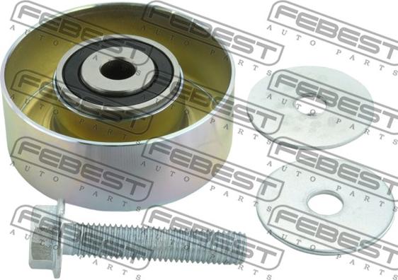 Febest 2087-LIB - Deflection / Guide Pulley, v-ribbed belt www.parts5.com