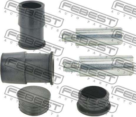 Febest 2074-DURF-KIT - Направляющий болт, корпус скобы тормоза www.parts5.com