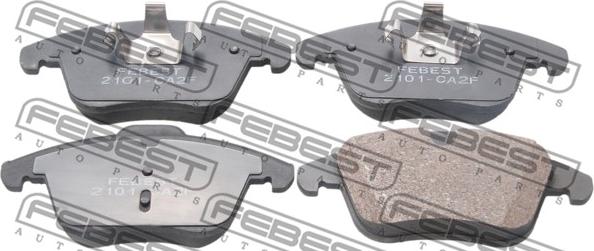 Febest 2101-CA2F - Komplet zavornih oblog, ploscne (kolutne) zavore www.parts5.com