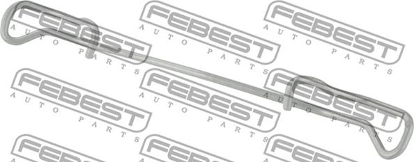 Febest 2103-001 - Vedru,ketaspiduriklotsid www.parts5.com