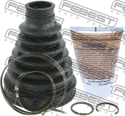 Febest 2115P-KUGT - Fuelle, árbol de transmisión www.parts5.com