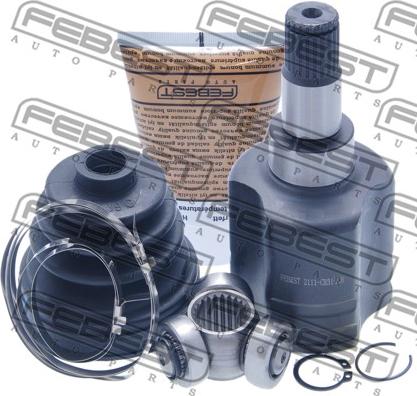 Febest 2111-CB316LH - Zgibni lezaj, pogonska gred www.parts5.com