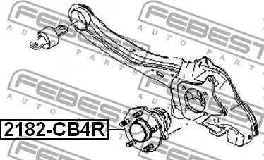 Febest 2182-CB4R - Rattarumm www.parts5.com