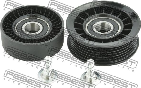 Febest 2187-CB4-KIT - Τροχαλία παρέκκλισης, ιμάντας poly-V www.parts5.com