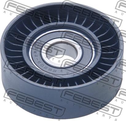 Febest 2187-CB3 - Deflection / Guide Pulley, v-ribbed belt www.parts5.com