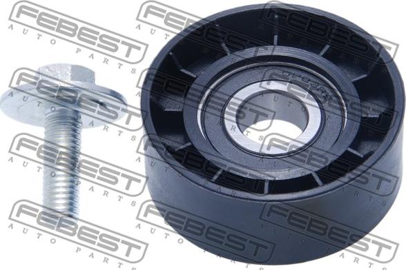 Febest 2187-FOCII - Паразитна / водеща ролка, пистов ремък www.parts5.com