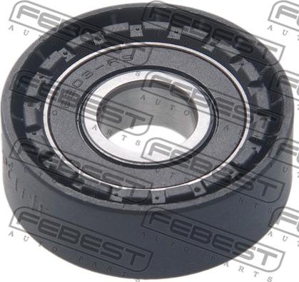 Febest 2187-FYD3 - Deflection / Guide Pulley, v-ribbed belt www.parts5.com