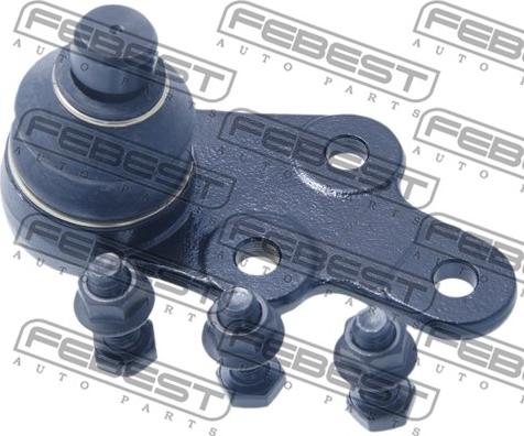 Febest 2120-CBVRH - Шаровая опора, несущий / направляющий шарнир www.parts5.com