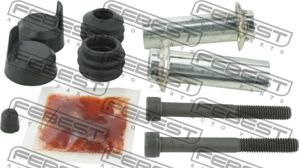 Febest 2174-TT9R - Komplet čaura za vođenje, kočione čeljusti www.parts5.com