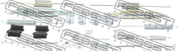 Febest 2304-2H0R-KIT - Accessory Kit, parking brake shoes www.parts5.com