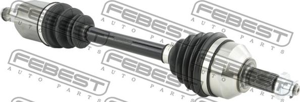 Febest 2314-PVLH - Приводной вал www.parts5.com