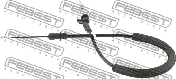 Febest 23104-B7RV1 - Cable, door release www.parts5.com