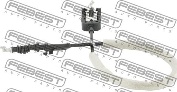 Febest 23104-TIGII - Cable de accionamiento, desbloqueo de puerta www.parts5.com