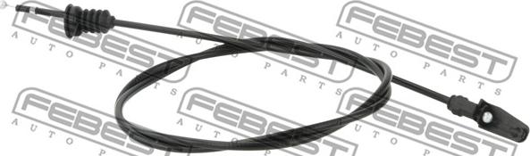 Febest 23101-TRT5 - Cablu, capota motor www.parts5.com