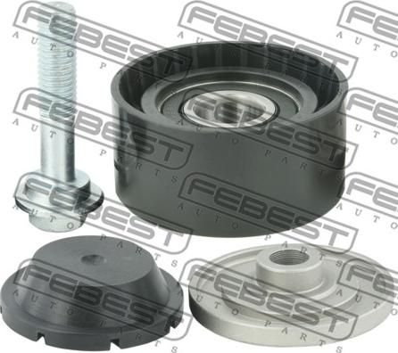 Febest 2388-7L6 - Deflection / Guide Pulley, v-ribbed belt www.parts5.com