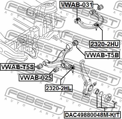 Febest 2320-2HU - Ball Joint www.parts5.com