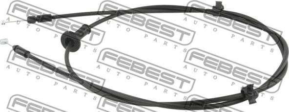 Febest 22101-D4L - Bonnet Cable www.parts5.com