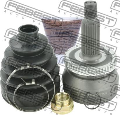 Febest 2210-XM12A52 - Csuklókészlet, hajtótengely www.parts5.com