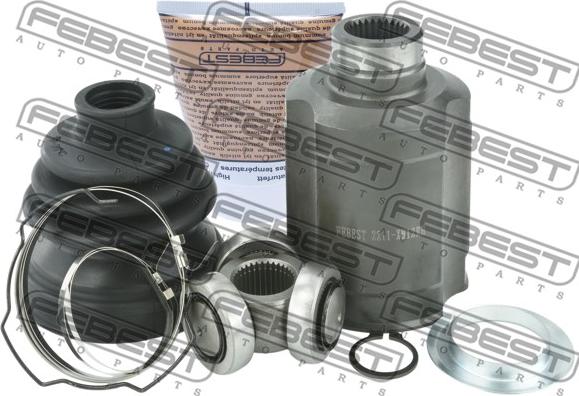 Febest 2211-XM12RH - Sada kĺbov hnacieho hriadeľa www.parts5.com