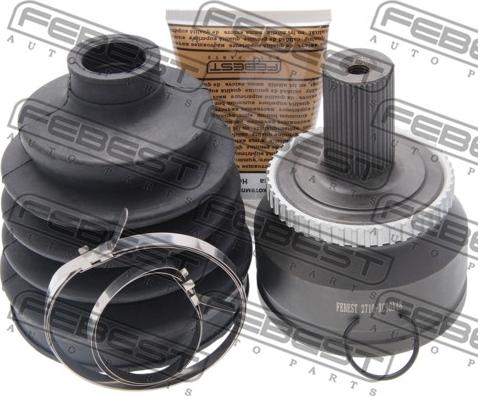 Febest 2710-XC90A48 - Juego de articulación, árbol de transmisión www.parts5.com