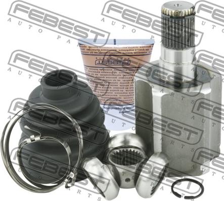 Febest 2711-S60IILH - Zgibni lezaj, pogonska gred www.parts5.com