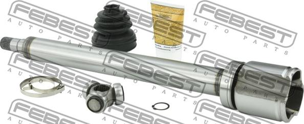 Febest 2711-V70RH - Nivelsarja, vetoakseli www.parts5.com