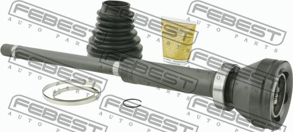 Febest 2711-XC90WDRH - Zgibni lezaj, pogonska gred www.parts5.com