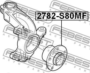 Febest 2782-S80MF - Rattarumm www.parts5.com