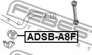 Febest ADSB-A8F - Čahura ležaja, stabilizator www.parts5.com