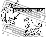 Febest AS-6228-2RS - Bearing www.parts5.com