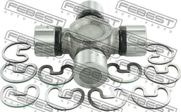 Febest ASN-R51R4WD - Flexible disc, propshaft joint parts5.com