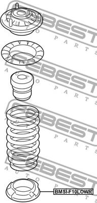 Febest BMSI-F10LOWR - Ροδέλα ελατηρίου www.parts5.com