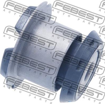 Febest CHAB-C100F - Mounting, axle beam www.parts5.com