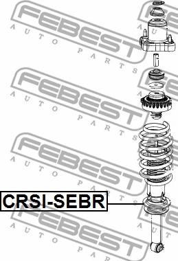 Febest CRSI-SEBR - Tanjirasta opruga www.parts5.com