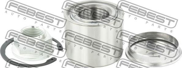 Febest DAC30620048-KIT - Zestaw łożysk koła www.parts5.com