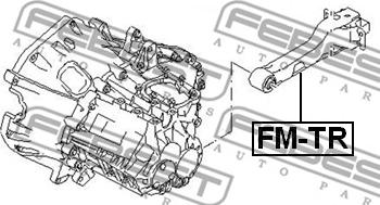 Febest FM-TR - Suport, transmisie manuala parts5.com