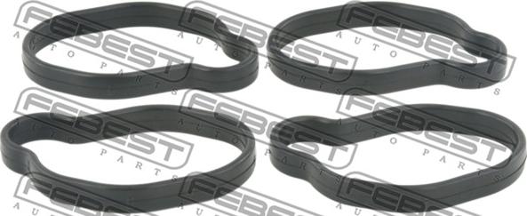 Febest GASKOL-004-PCS4 - Tömítőgyűrű, gyertya furat www.parts5.com