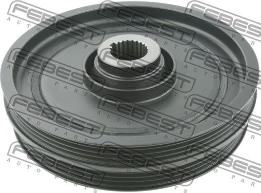 Febest HDS-D16W - Remenica kľukového hriadeľa www.parts5.com